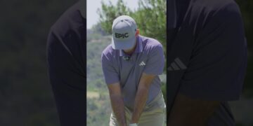 video thumbnail for 'Master the 3-Quarter Knockdown! #golf #golfswings #golfshorts'