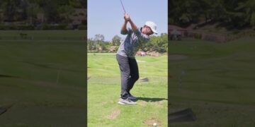 video thumbnail for 'NEVER stray from this path! With Cameron Sisk. #golf #golfswings #golfshorts #golflesson'