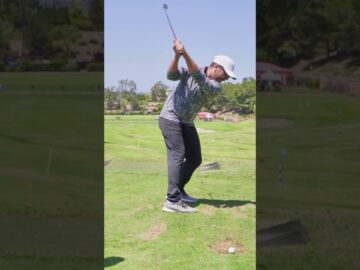 video thumbnail for 'NEVER stray from this path! With Cameron Sisk. #golf #golfswings #golfshorts #golflesson'