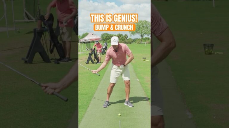 video thumbnail for 'The Bump And Crunch Move All Amateur Golfers Need To Learn! #shorts #golf #golfswing #ericcogorno'