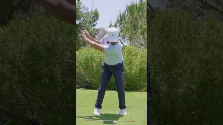 video thumbnail for 'Don’t Bump The Wall! #golf #golfshorts #golfswing'