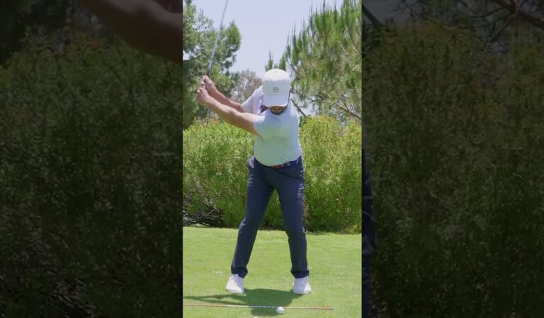 Don’t Bump The Wall! #golf #golfshorts #golfswing