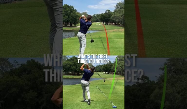 Hips in the downswing