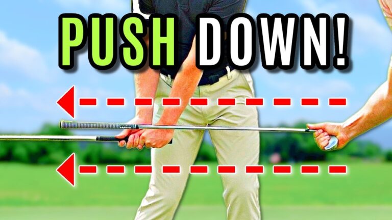 video thumbnail for 'LOW HANDS | Your Hands Are The Secret To A GREAT Golf Swing'