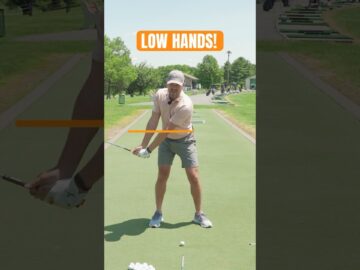 video thumbnail for 'LOW HANDS | Your Hands Are The Secret To A GREAT Golf Swing #shorts #golf #golfer #ericcogorno'