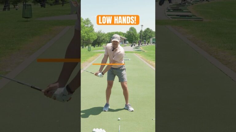 video thumbnail for 'LOW HANDS | Your Hands Are The Secret To A GREAT Golf Swing #shorts #golf #golfer #ericcogorno'