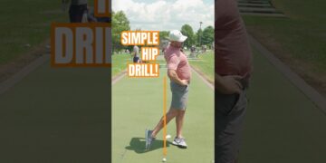 video thumbnail for 'Simple Hip Drill for Solid Contact #shorts #golf #golfer #golfswing #ericcogorno'