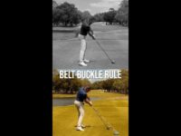 video thumbnail for 'Tuck The Trail Elbow and use the belt buckle rule'