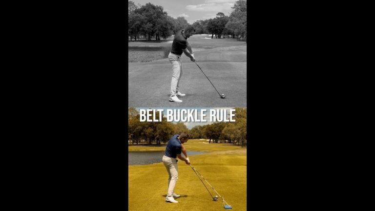 video thumbnail for 'Tuck The Trail Elbow and use the belt buckle rule'