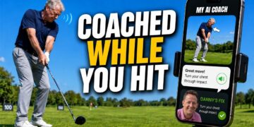 video thumbnail for 'My New AI Golf APP Fixes Your Swing While You Hit Balls'