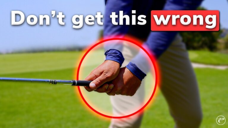 video thumbnail for 'The First 12 Inches Are Ruining Your Swing (Fix Your Wrist Hinge)'