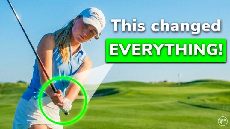 video thumbnail for 'This SIMPLE Takeaway Fix Change Her Whole Swing in One Lesson!'