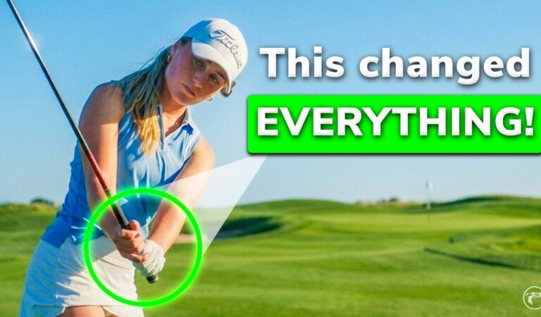 This SIMPLE Takeaway Fix Change Her Whole Swing in One Lesson!