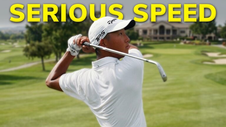 video thumbnail for 'Inside the Lesson Tee With One of Our Top Juniors, He's Only 16!'
