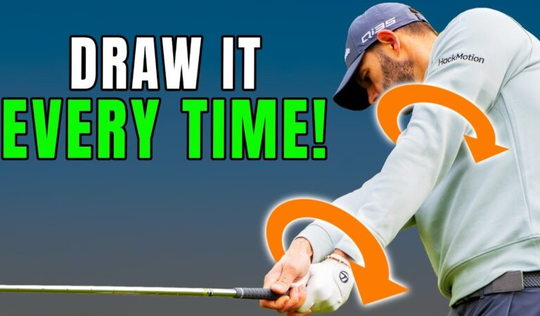 Build a Draw Into Your Swing So You Can’t MISS
