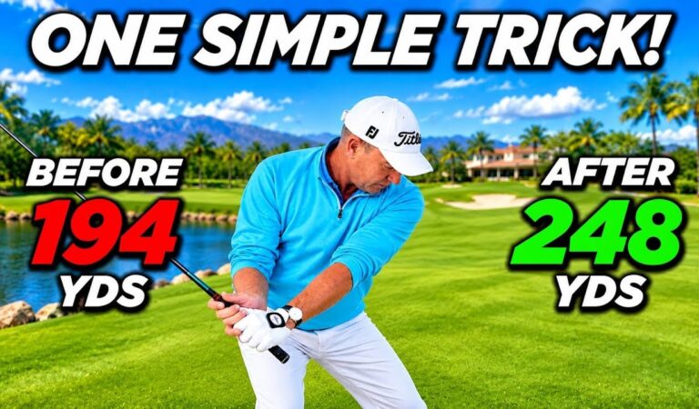 How Senior Golfers Hit It 50 Yards Further With Less Effort!